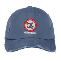 Custom Nerd Herd Embroidered Hat 
