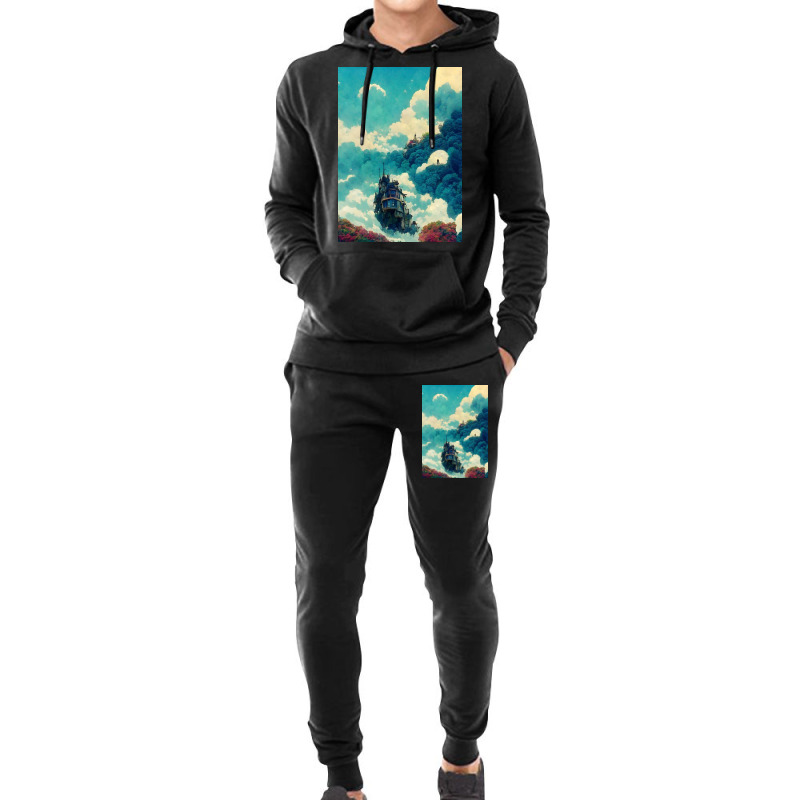 Moving Castle Hoodie & Jogger set by robertgayt | Artistshot