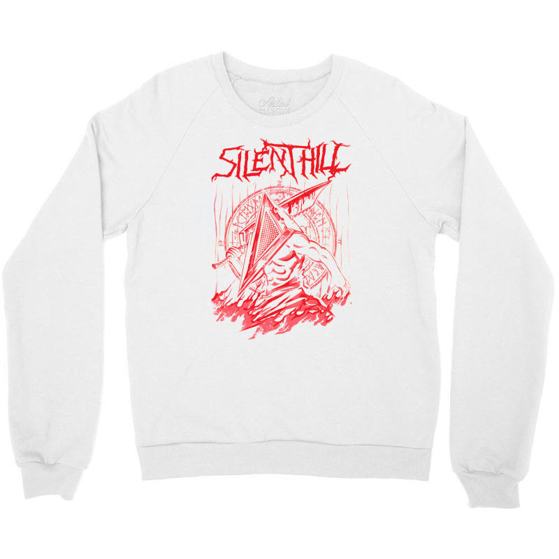 Silent Red Thing Crewneck Sweatshirt by asaberazretk | Artistshot