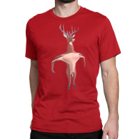 Running Deer Simulator Funny Gift Classic T-shirt | Artistshot