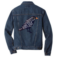 Singing In The Dead Of Night Men Denim Jacket | Artistshot