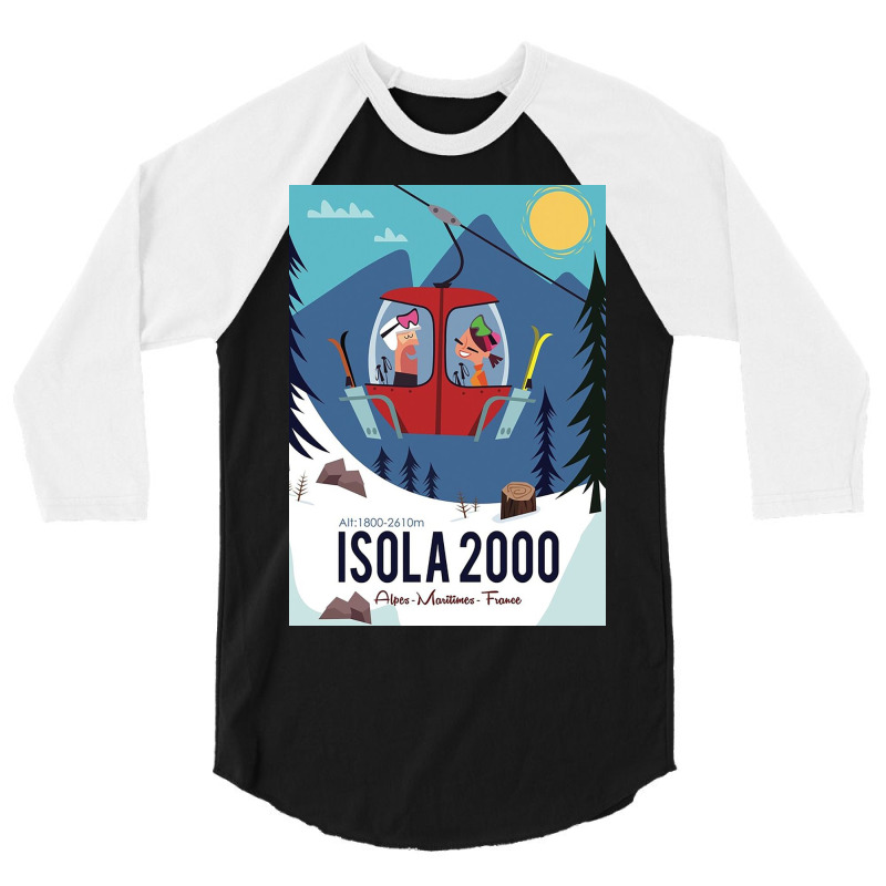 Isola 2000 3/4 Sleeve Shirt by kentwilson | Artistshot