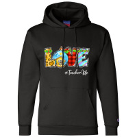 Love Teacher Life Christian Nativity Scene In Christmas T Shirt Champion Hoodie | Artistshot