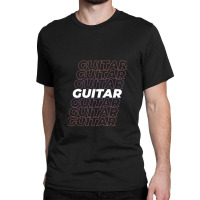 Playing Guitar Musical Instrument Classic T-shirt | Artistshot