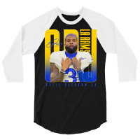 Odell Beckham Vintage Nostalgia  (1) (1) 3/4 Sleeve Shirt | Artistshot