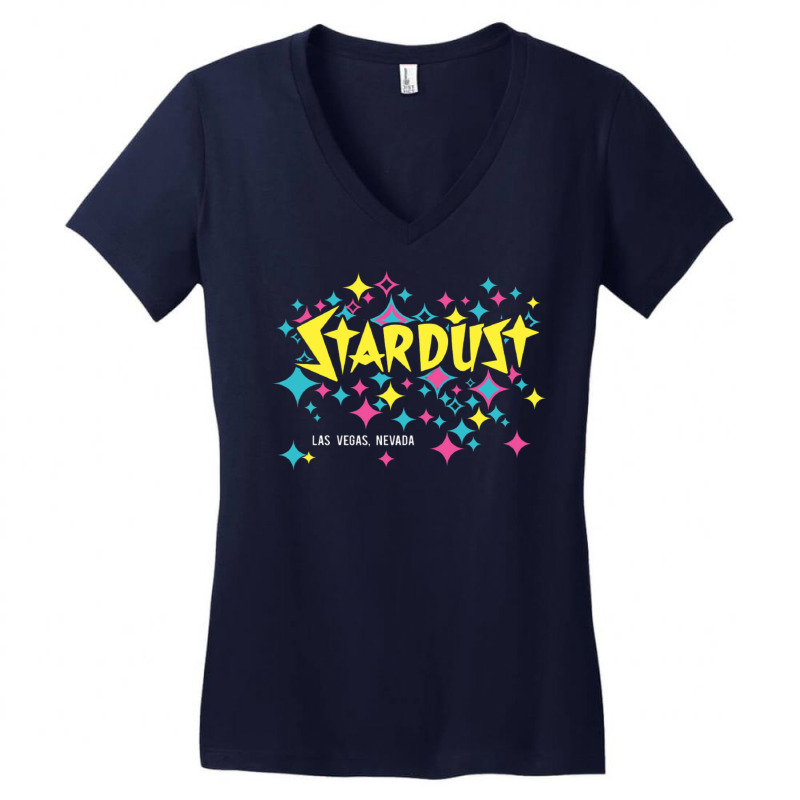 Stardust Hotel Casino Vintage Retro Las Humor Vintage Women's V-Neck T-Shirt by locsinvaquezj | Artistshot