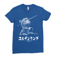 Tarnished 70s Blue Ladies Fitted T-shirt | Artistshot