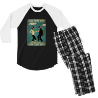 Lose Your Mind Find Men's 3/4 Sleeve Pajama Set | Artistshot