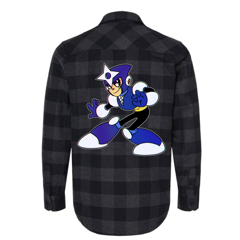 Toony Shadow Man Flannel Shirt | Artistshot