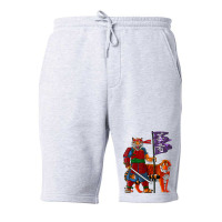 Samurai Tiger Warriors Fleece Short | Artistshot