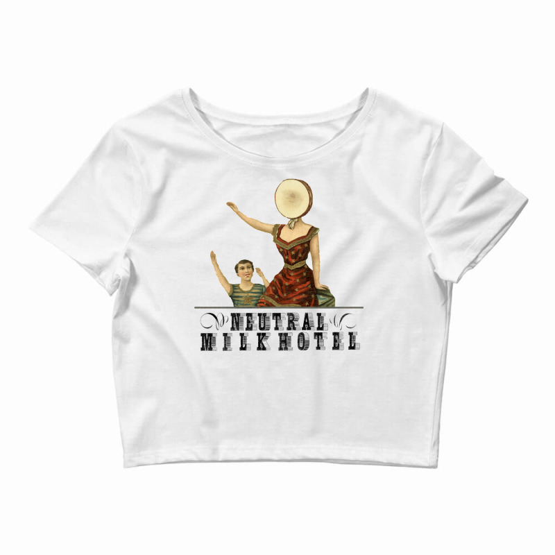 Neutral Milk Hotel   In The Aeroplane Over The Sea Crop Top by botoftbazidz | Artistshot