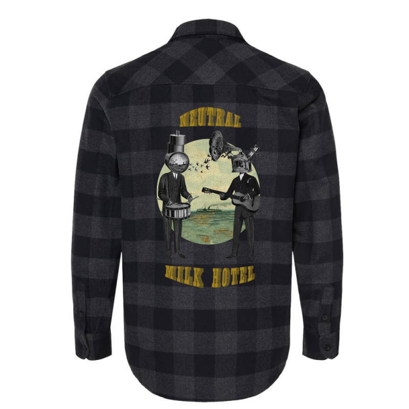 Neutral Milk Hotel Flannel Shirt by botoftbazidz | Artistshot