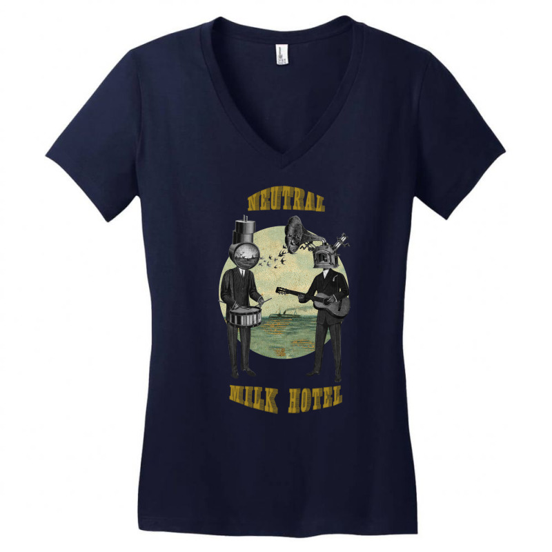 Neutral Milk Hotel Women's V-Neck T-Shirt by botoftbazidz | Artistshot