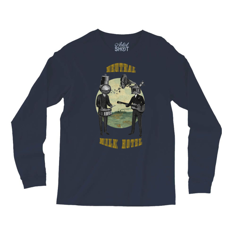 Neutral Milk Hotel Long Sleeve Shirts by botoftbazidz | Artistshot