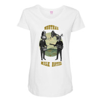 Neutral Milk Hotel Maternity Scoop Neck T-shirt | Artistshot