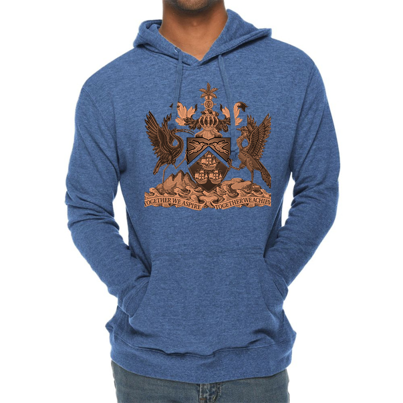 Trinidad & Tobago Coat Of Arms (ba) Lightweight Hoodie | Artistshot