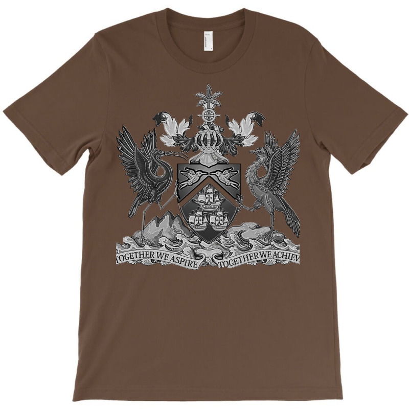 Trinidad & Tobago Coat Of Arms (bc) T-shirt | Artistshot