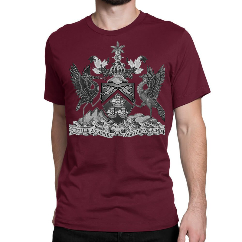 Trinidad & Tobago Coat Of Arms (bc) Classic T-shirt | Artistshot