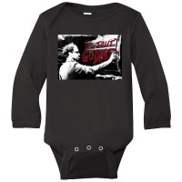 Jean-luc Godard - Le Tout Godard Graffiti Long Sleeve Baby Bodysuit | Artistshot