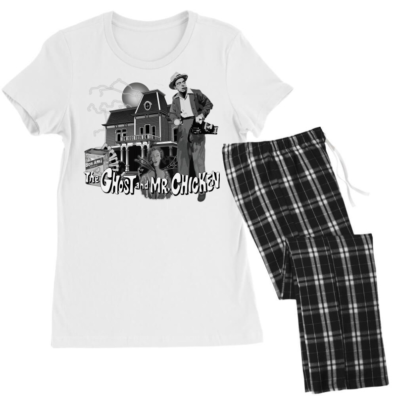 The Ghost And Mr Chicken Music Nostalgia Women's Pajamas Set by djuriceldowt | Artistshot