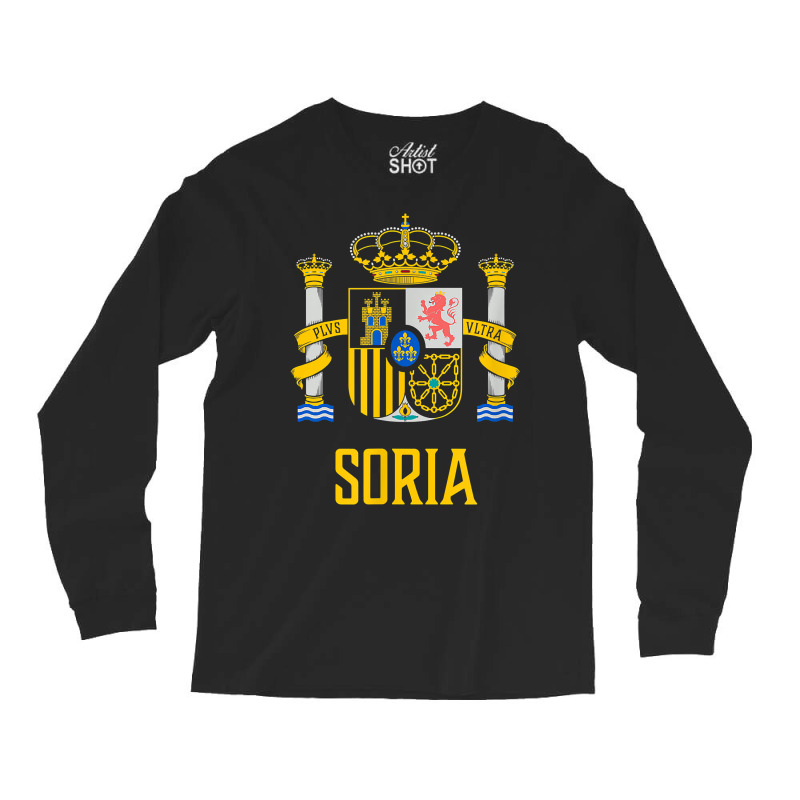 Soria, Spain   Spanish Espana Long Sleeve Shirts | Artistshot