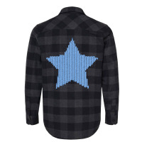 Knitted Blue Star Kids Pullover Humor Flannel Shirt | Artistshot