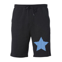 Knitted Blue Star Kids Pullover Humor Fleece Short | Artistshot