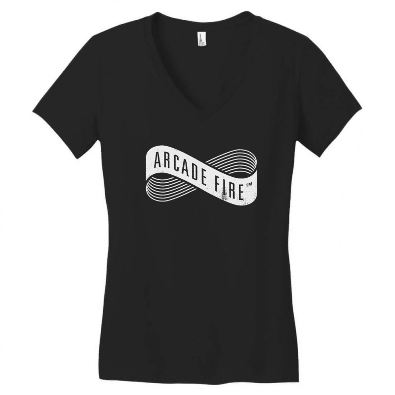 Arcade Fire Women's V-Neck T-Shirt by SusanneRestemayer | Artistshot