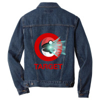 Target Design Product Danger Design Product 1 Men Denim Jacket | Artistshot