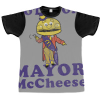 Vote For Mayor Mccheese  Vintage Humor Summer Graphic T-shirt | Artistshot