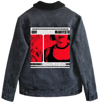 Streetlight Manifesto Everything Goes Numb Unisex Sherpa-lined Denim Jacket | Artistshot