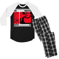 Streetlight Manifesto Everything Goes Numb Men's 3/4 Sleeve Pajama Set | Artistshot