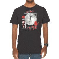 Japanese Aesthetic Moon Split Girls Soft Grunge Men Women Vintage T-shirt | Artistshot