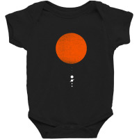 Minimal Solar System Baby Bodysuit | Artistshot