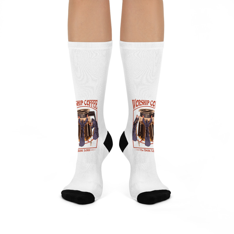 Worship Love Stars Crew Socks | Artistshot