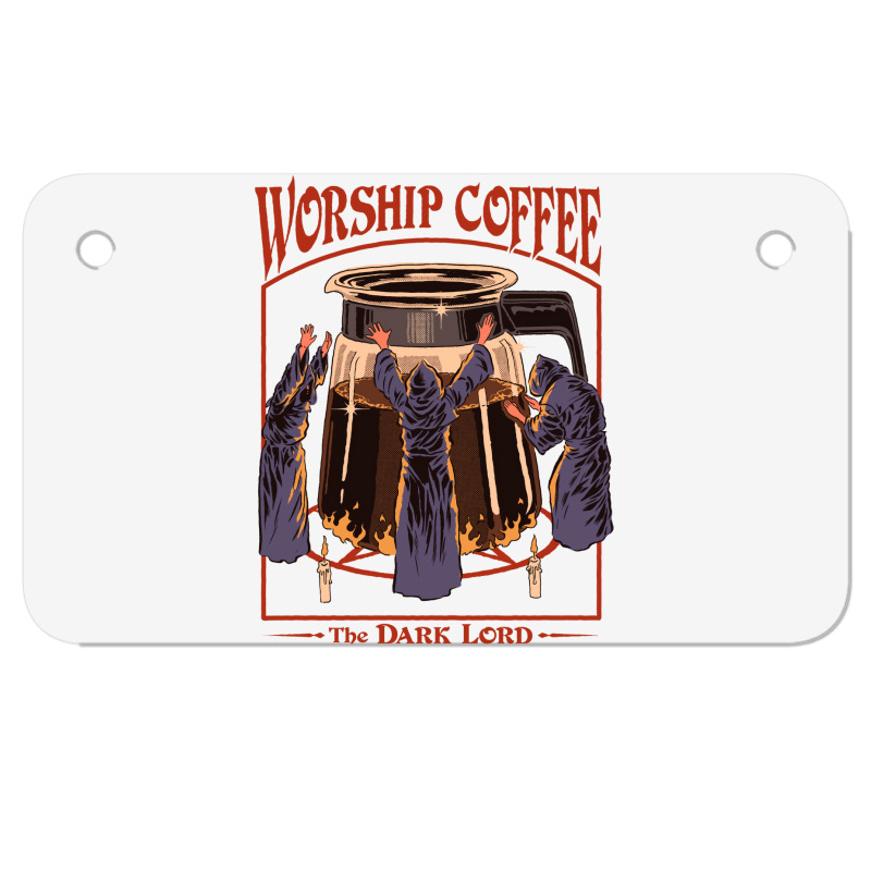 Worship Love Stars Motorcycle License Plate | Artistshot