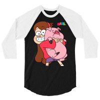 Mabel Sticker 2. Gravity Falls Mask Gravity Kids Pullover Gift 3/4 Sleeve Shirt | Artistshot