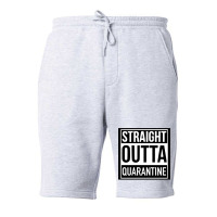 Straight Outta Quarantine Fleece Short | Artistshot