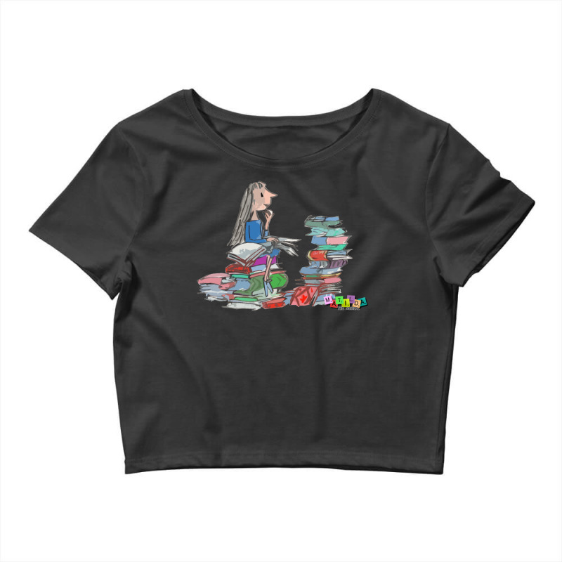 Matilda Wormwood Kids Pullover Nostalgia Crop Top by nanedohoomae | Artistshot