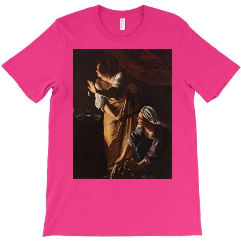 Artemisia Gentileschi   Judith And Her Maidservant With The Head Of Ho T-Shirt by apsnermutume | Artistshot