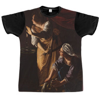 Artemisia Gentileschi   Judith And Her Maidservant With The Head Of Ho Graphic T-shirt | Artistshot