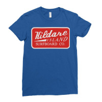 Kildare Island Surf Ladies Fitted T-shirt | Artistshot