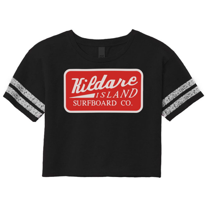 Kildare Island Surf Scorecard Crop Tee by youshatabaank | Artistshot