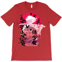 Japanese Art Samurai Vintage Fighter Retro Design T Shirt T-shirt | Artistshot