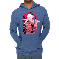 Japanese Art Samurai Vintage Fighter Retro Design T Shirt Lightweight Hoodie | Artistshot