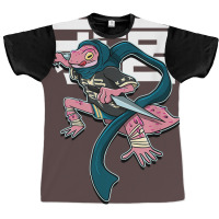 Japanese Art Samurai Vintage Gecko Fighter Retro Design Graphic T-shirt | Artistshot