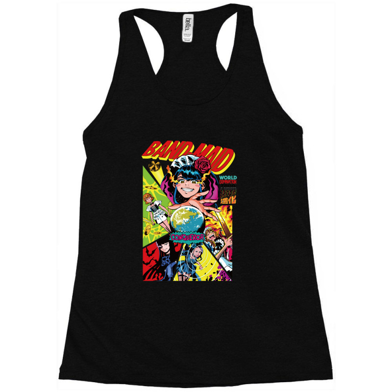 Bandmaid World Domination Gift For Fans Essential Racerback Tank by BrendaAndersonClayton | Artistshot