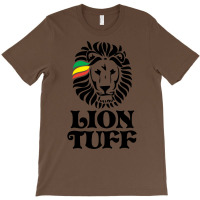 Lion Tuff Stk Blk Kids Pullover Blue T-shirt | Artistshot