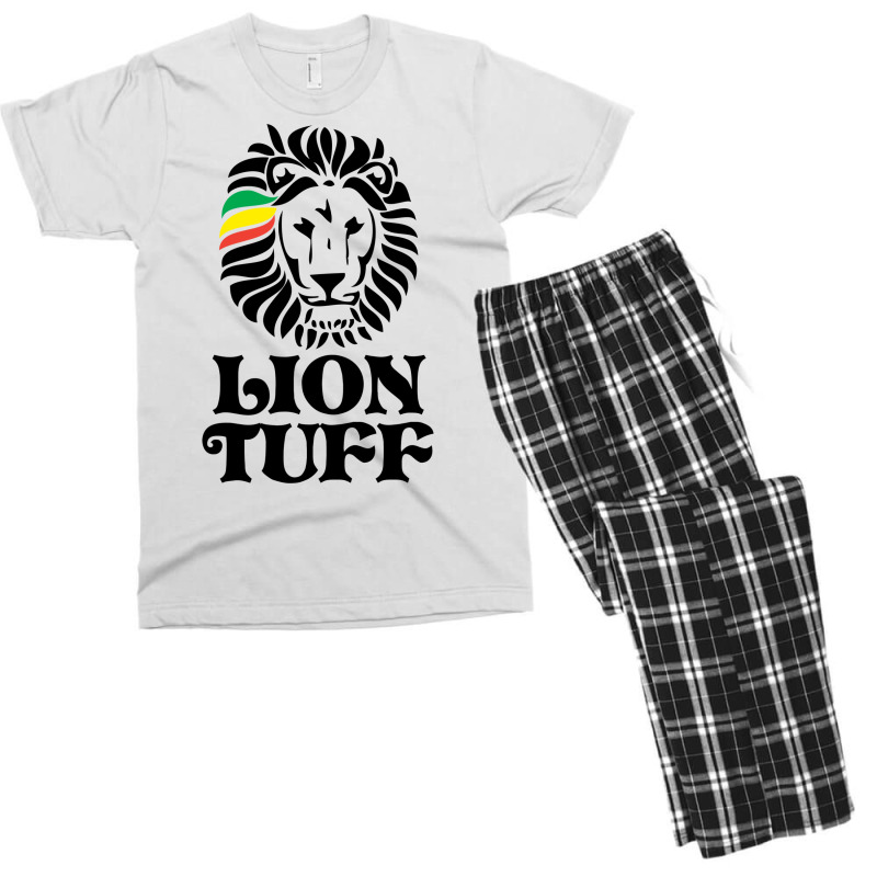 Lion Tuff Stk Blk Kids Pullover Blue Men's T-shirt Pajama Set by orriabijli6 | Artistshot