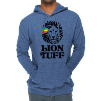 Lion Tuff Stk Blk Kids Pullover Blue Lightweight Hoodie | Artistshot